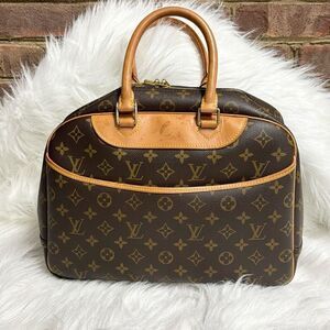 Louis Vuitton Authentic Monogram Deauville Handbag